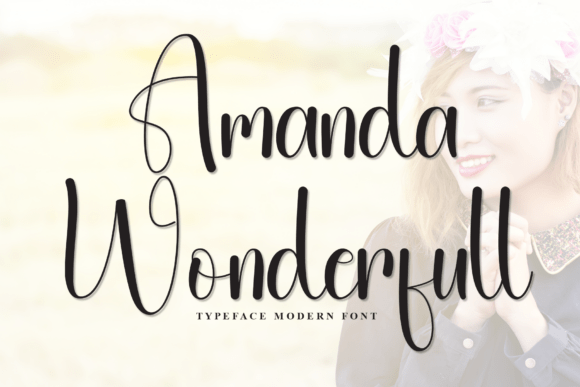Amanda Wonderfull: A Charming Display Font for Makers