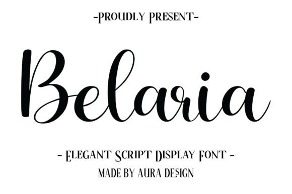 Belaria Font: Elevating Small Business Branding