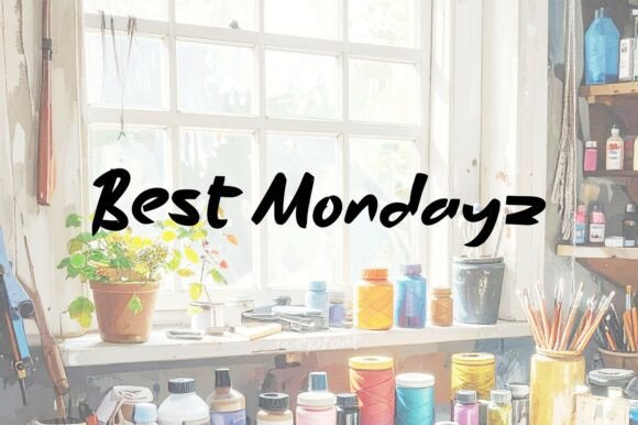 Best Mondayz: A Fresh Script Font for Branding