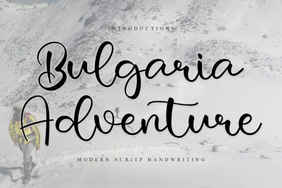 Bulgaria Adventure: A Premium Script Font for Campaigns