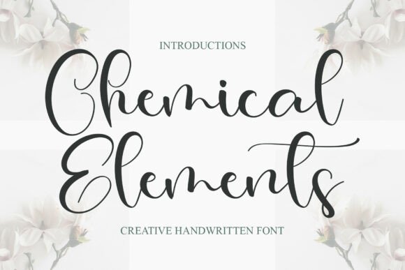 Chemical Elements Font: A Designer’s Take