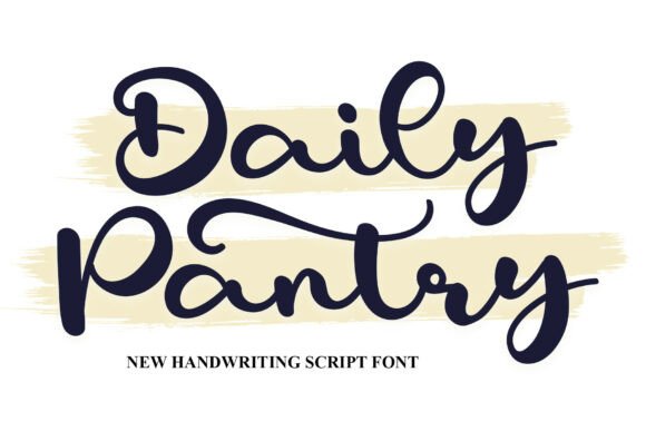 Daily Pantry Font: Fresh Style for Makers