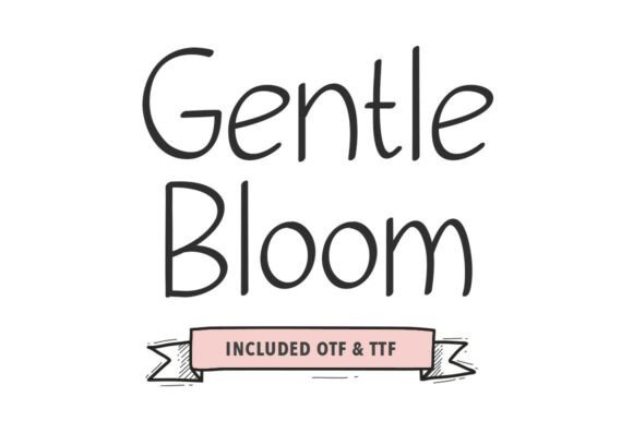Gentle Bloom: A Sophisticated Handwritten Typeface for Web