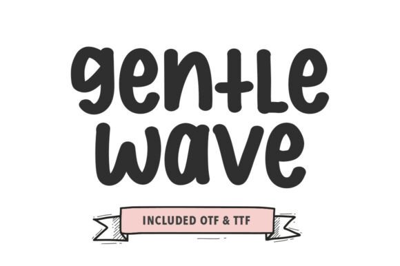 Gentle Wave: A Bold Handwritten Font for Marketers
