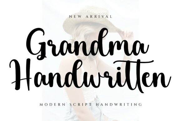 Grandma Handwritten: A Dainty Script Font for Editorial Design