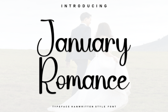 January Romance: A Handwritten Font for Web Design