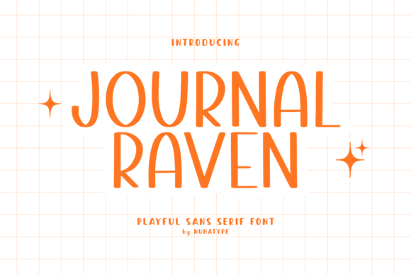 Journal Raven: A Warm Handwritten Font for Crafters