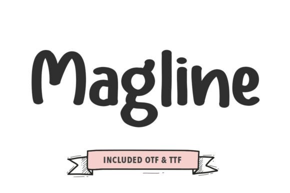 Magline Font: Bold Brush Lettering for Modern Brands