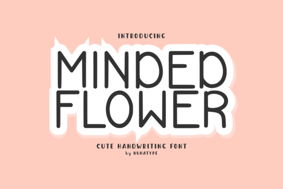 Minded Flower: A Handwritten Font for Warm Branding