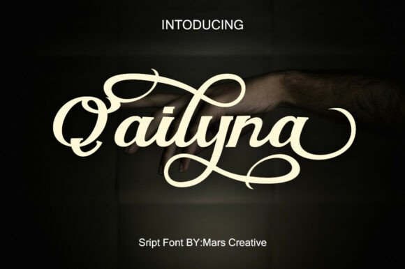 Qailyna: A Premium Script Font for Campaigns