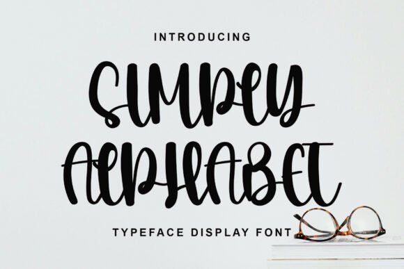 Simply Alphabet: A Refined Display Font for Editorial Design
