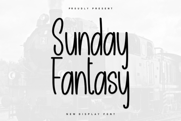 Sunday Fantasy: A Handwritten Font for Modern Editorial Design