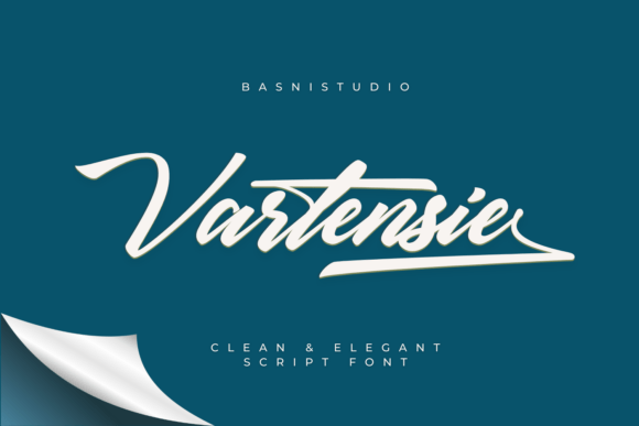 Vartensie: A Premium Script Font for Campaigns