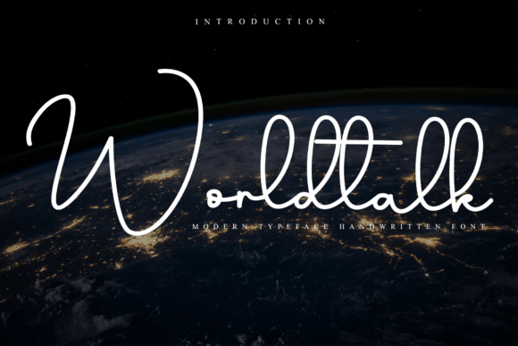 Worldtalk: A Premium Script Font for Modern Web Design